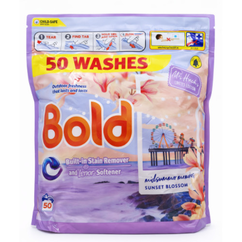 Капсулы для стирки Bold Sunset Blossom (Lenor), 50 стирок